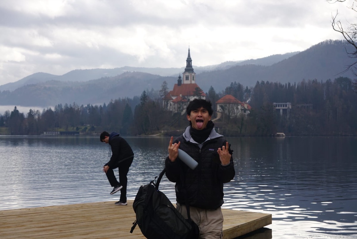 this is the only natural island in all of slovenia
